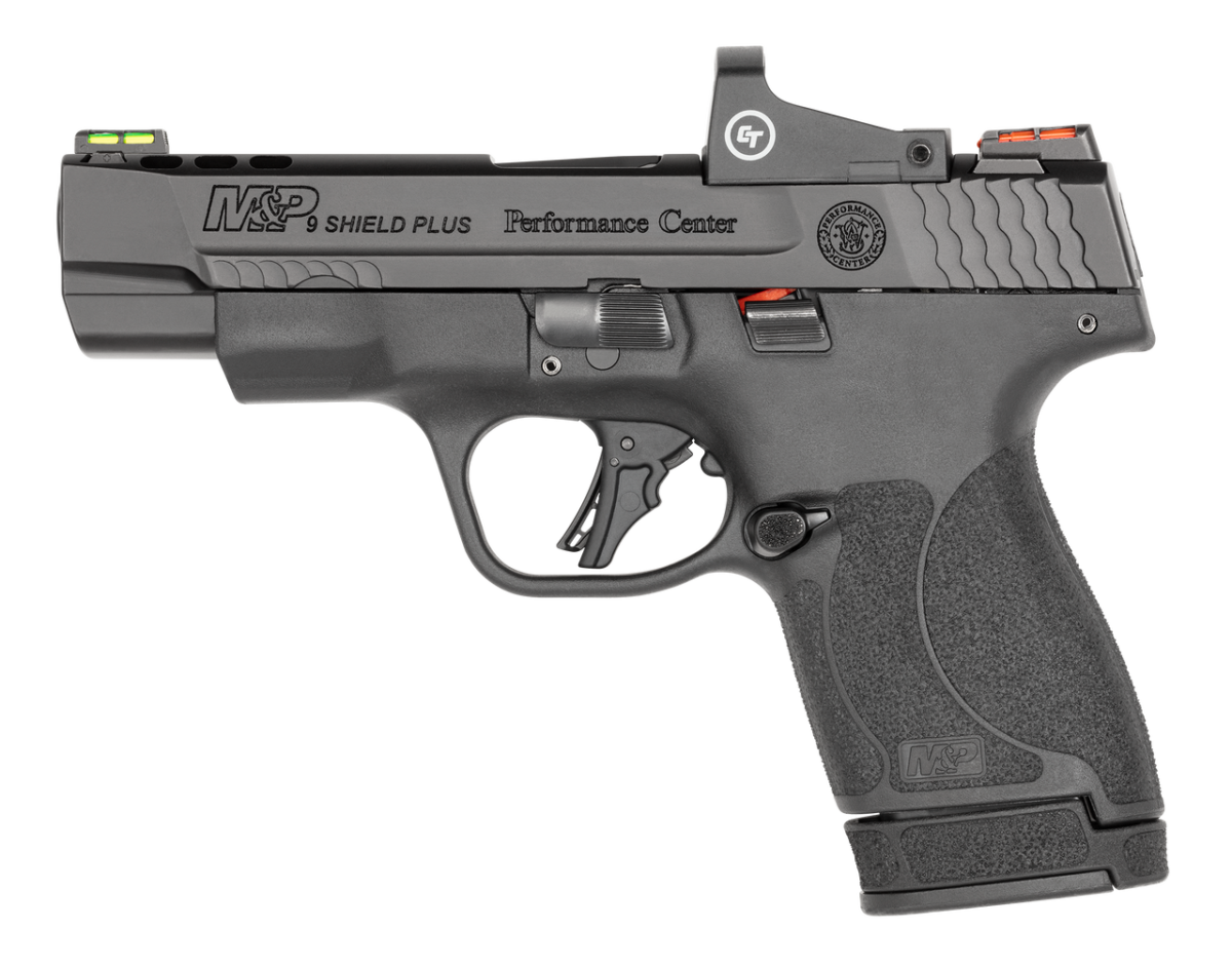 Buy Smith & Wesson Performance Center M&P 9 Shield Plus Crimson Trace Ported Pistol Online