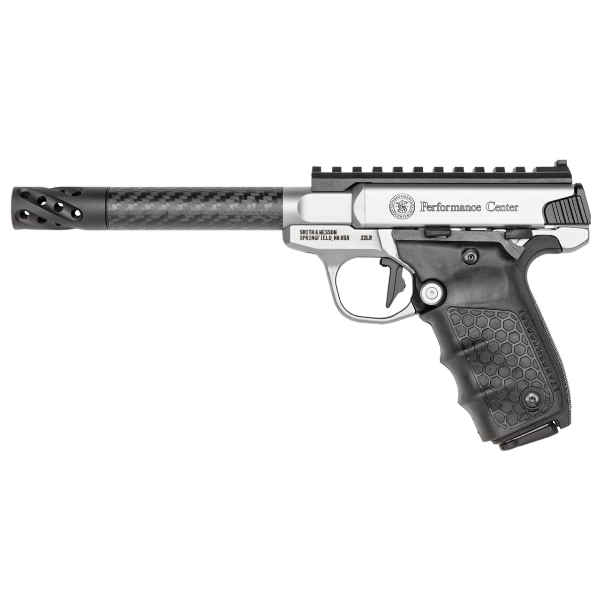 Buy Smith & Wesson Performance Center SW22 Victory Target Model 6 Carbon Fiber Target Barrel Pistol Online