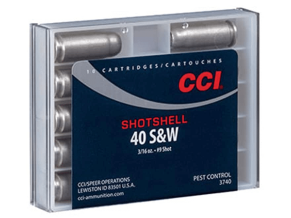 CCI Shotshell Ammunition 40 S&W 88 Grains #9 Shot