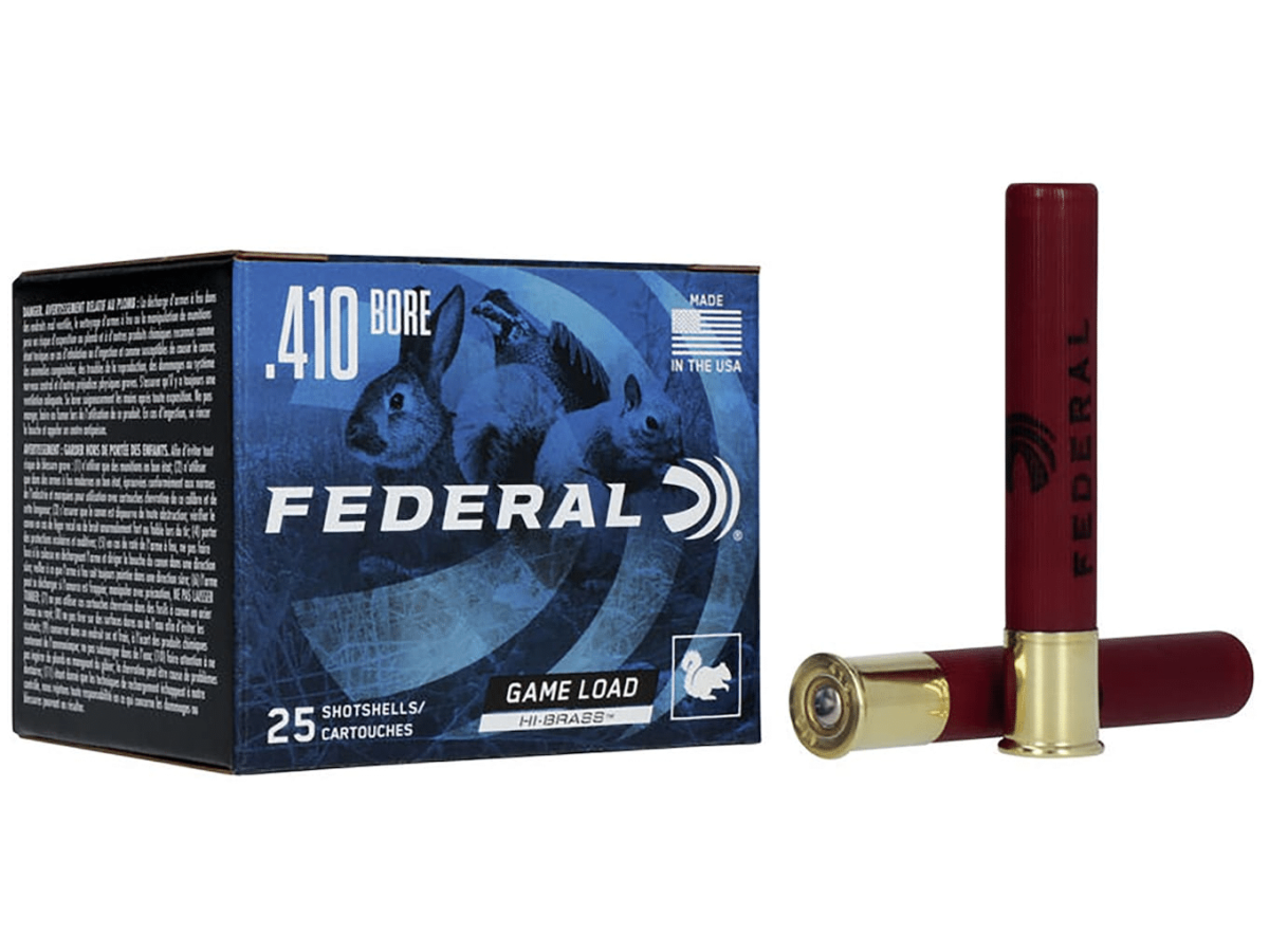 Buy Federal Game Load Upland Hi-Brass Ammunition 410 Bore Online