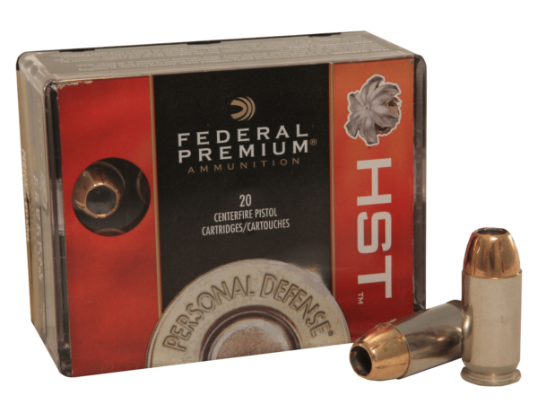 Federal Premium Personal Defense Ammunition 45 ACP 230 Grain HST Jacketed Hollow Point