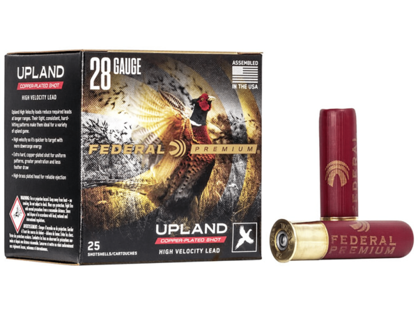 Federal Premium Wing-Shok Ammunition 28 Gauge 2-3/4" 3/4 oz Buffered Copper Plated Shot