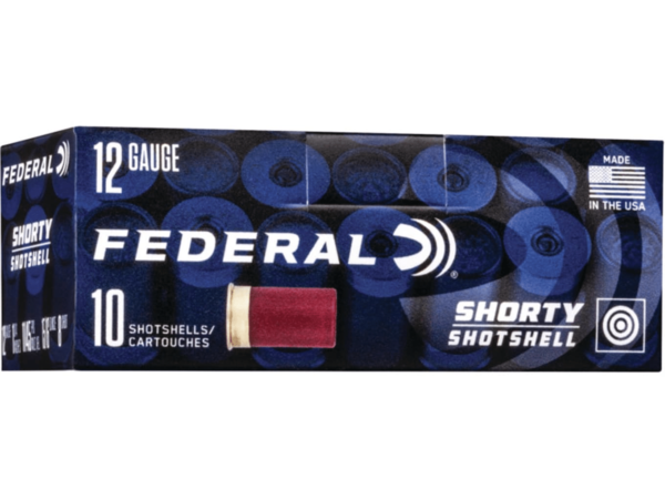 Federal Shorty Shotshell Ammunition 12 Gauge 1-3/4" 15/16 oz #8 Shot