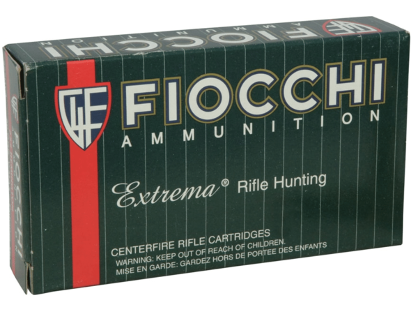 Fiocchi Extrema Ammunition 300 AAC Blackout 125 Grain Hornady SST Polymer Tip Box of 25