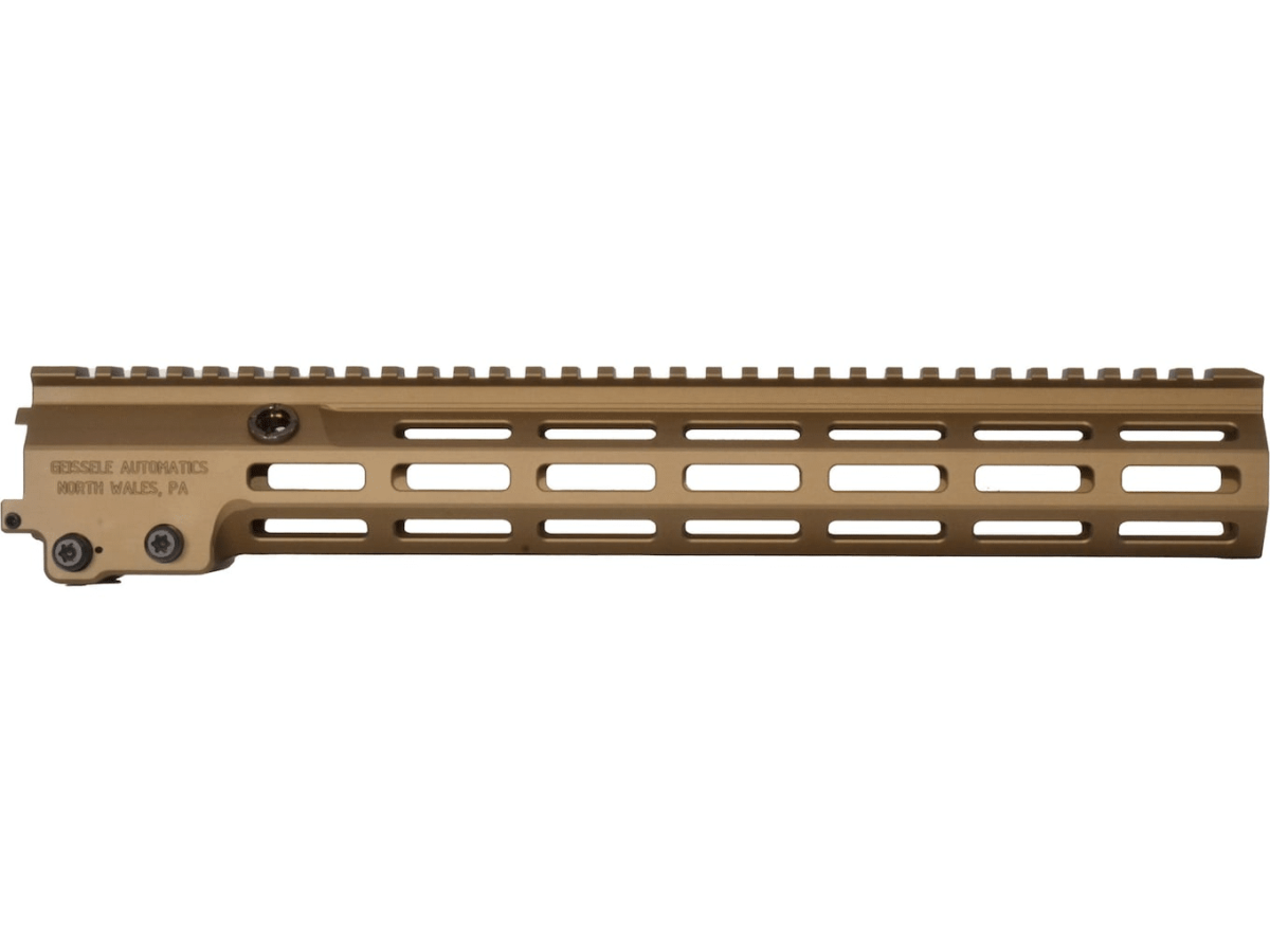 Geissele Super Modular Rail MK16 M-LOK Free Float Handguard AR-15 ...