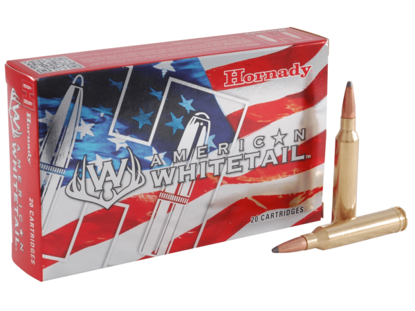 Hornady American Whitetail Ammunition 7mm Remington Magnum 139 Grain Interlock Spire Point Box of 20