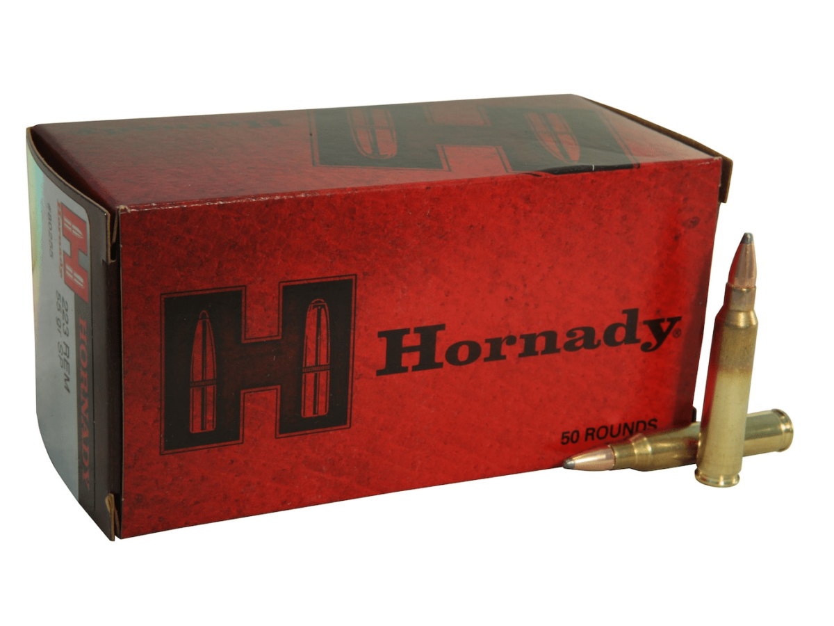 Hornady Custom Ammunition 223 Remington 55 Grain Soft Point Box of 50