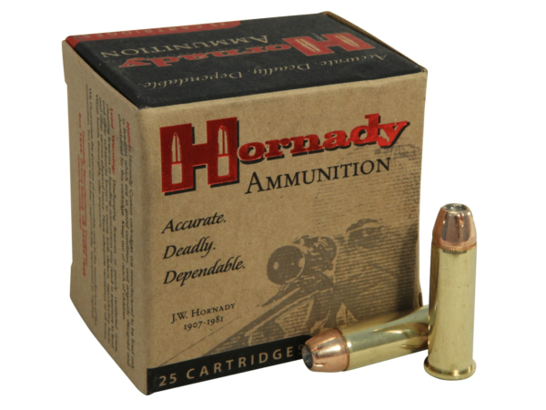 Hornady Custom Ammunition 38 Special 158 Grain XTP Jacketed Hollow Point Box of 25