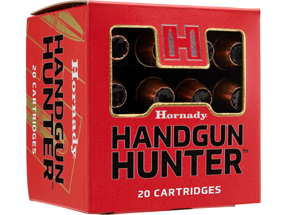 Hornady Handgun Hunter Ammunition 40 S&W 135 Grain MonoFlex Lead-Free Box of 20