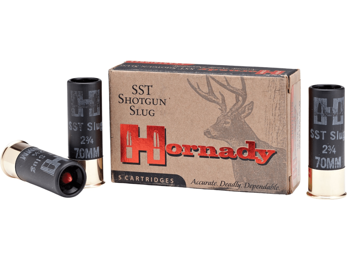 Hornady SST Ammunition 12 Gauge 2-3/4" 300 Grain FTX Slug Box of 5