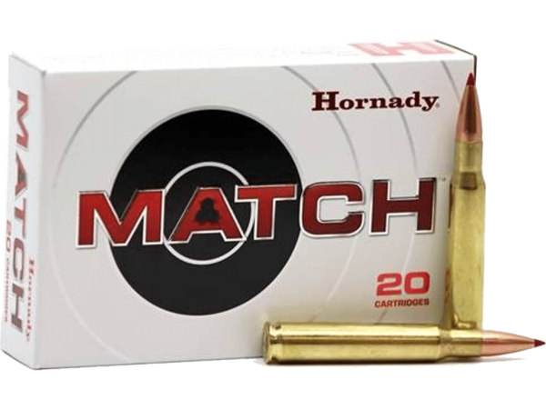 Hornady Vintage Match Ammunition 30-06 Springfield (M1 Garand) 168 Grain ELD Match Box of 20