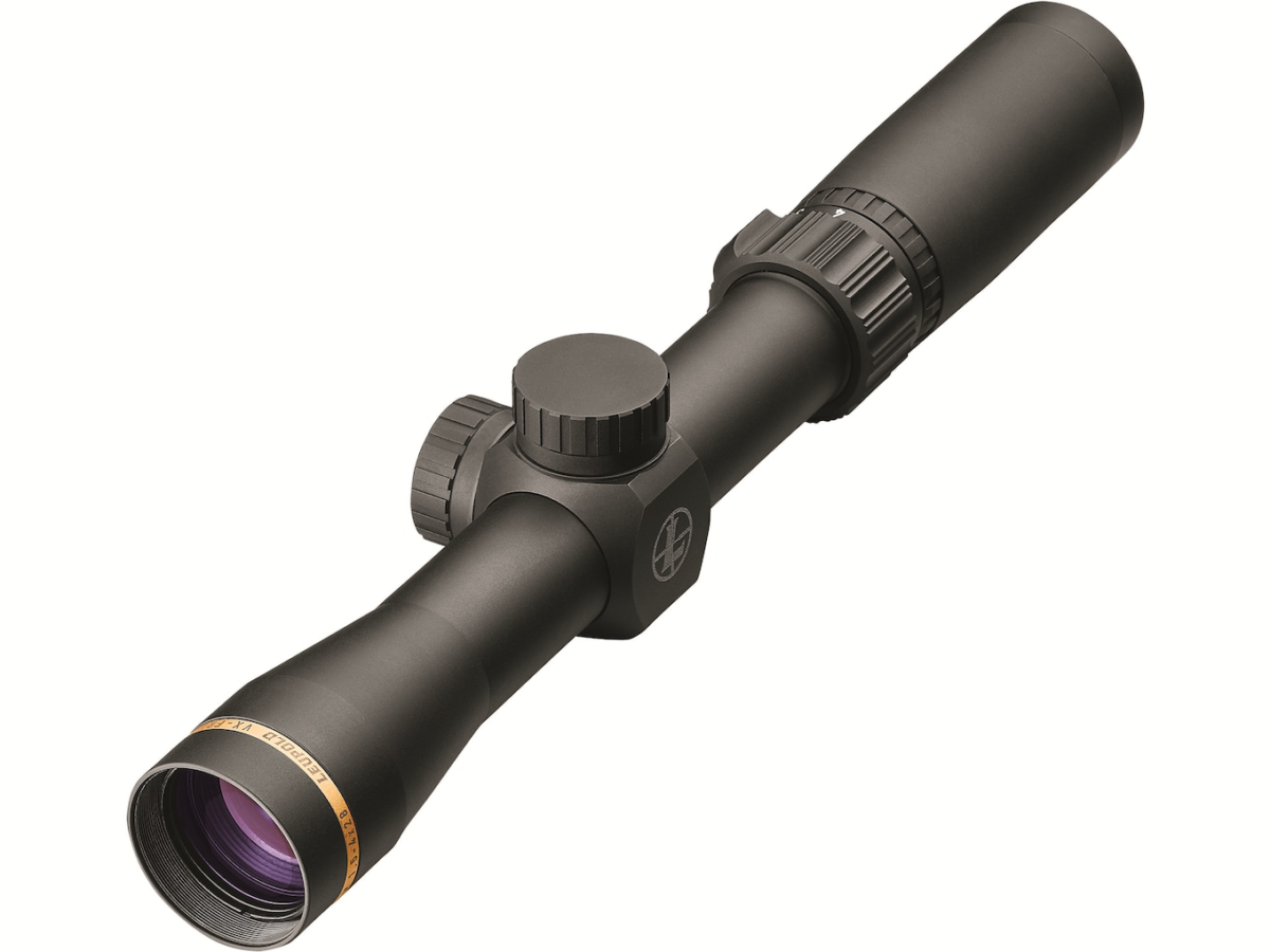 Leupold VX-Freedom Scout Rifle Scope 1.5-4x 28mm Duplex Reticle Matte Black