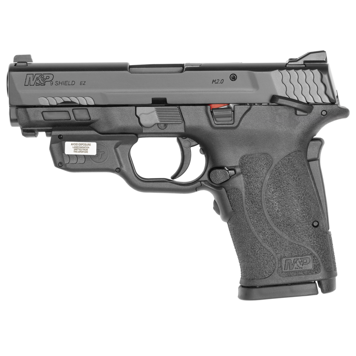 Buy Smith & Wesson M&P 9 Shield EZ Manual Thumb Safety Crimson Trace Red Laserguard Pistol Online