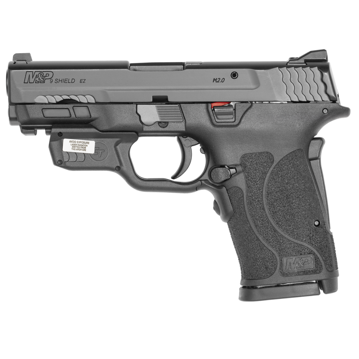 Buy Smith & Wesson M&P 9 Shield EZ No Thumb Safety Crimson Trace Red Laserguard Pistol Online