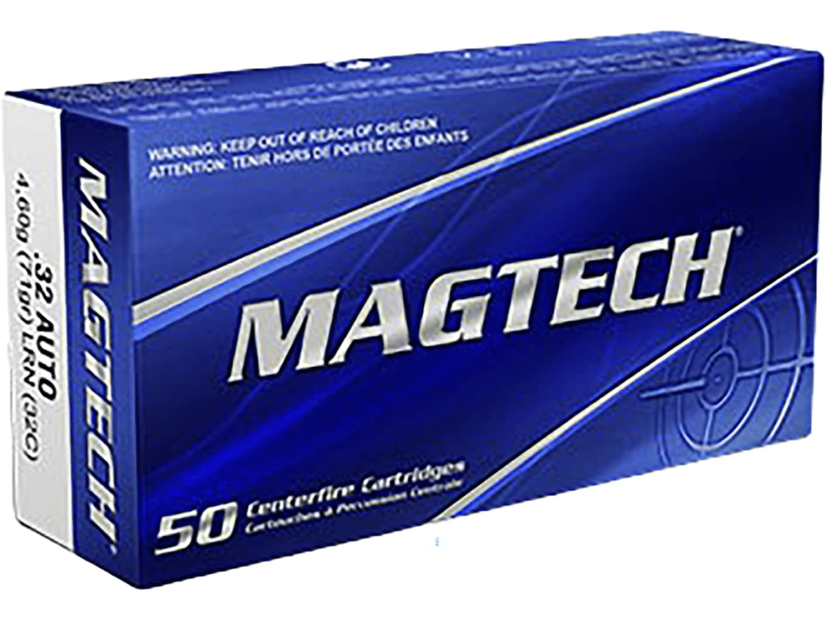 Magtech Ammunition 32 ACP 71 Grain Lead Round Nose