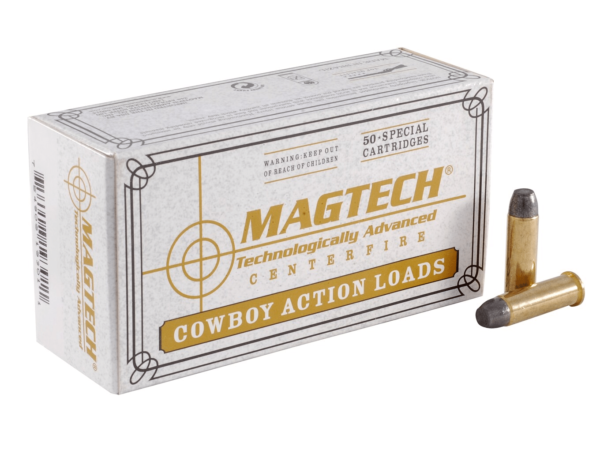 Magtech Cowboy Action Ammunition 38 Special 125 Grain Lead Flat Nose Box of 50