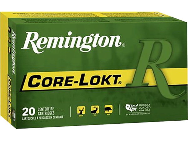 Remington Core-Lokt Ammunition 10mm Auto 200 Grain Semi-Jacket Hollow Point Box of 20