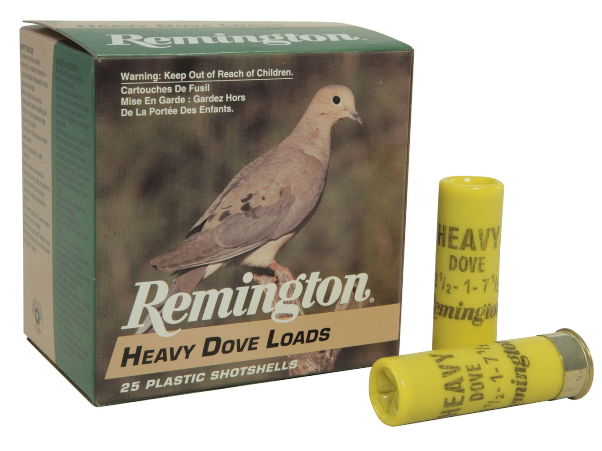 Remington Heavy Dove Ammunition 20 Gauge 2-3/4" 1 oz