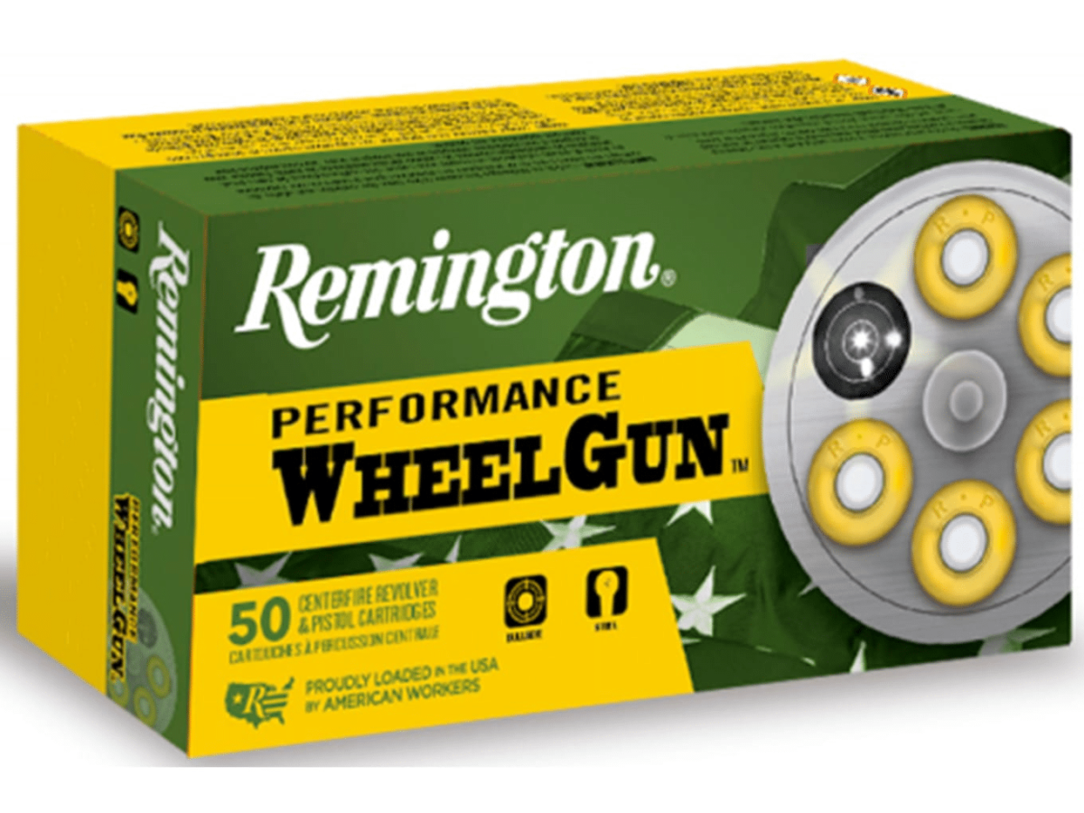 Remington Performance WheelGun Ammunition 38 Short Colt 125 Grain Lead Round Nose