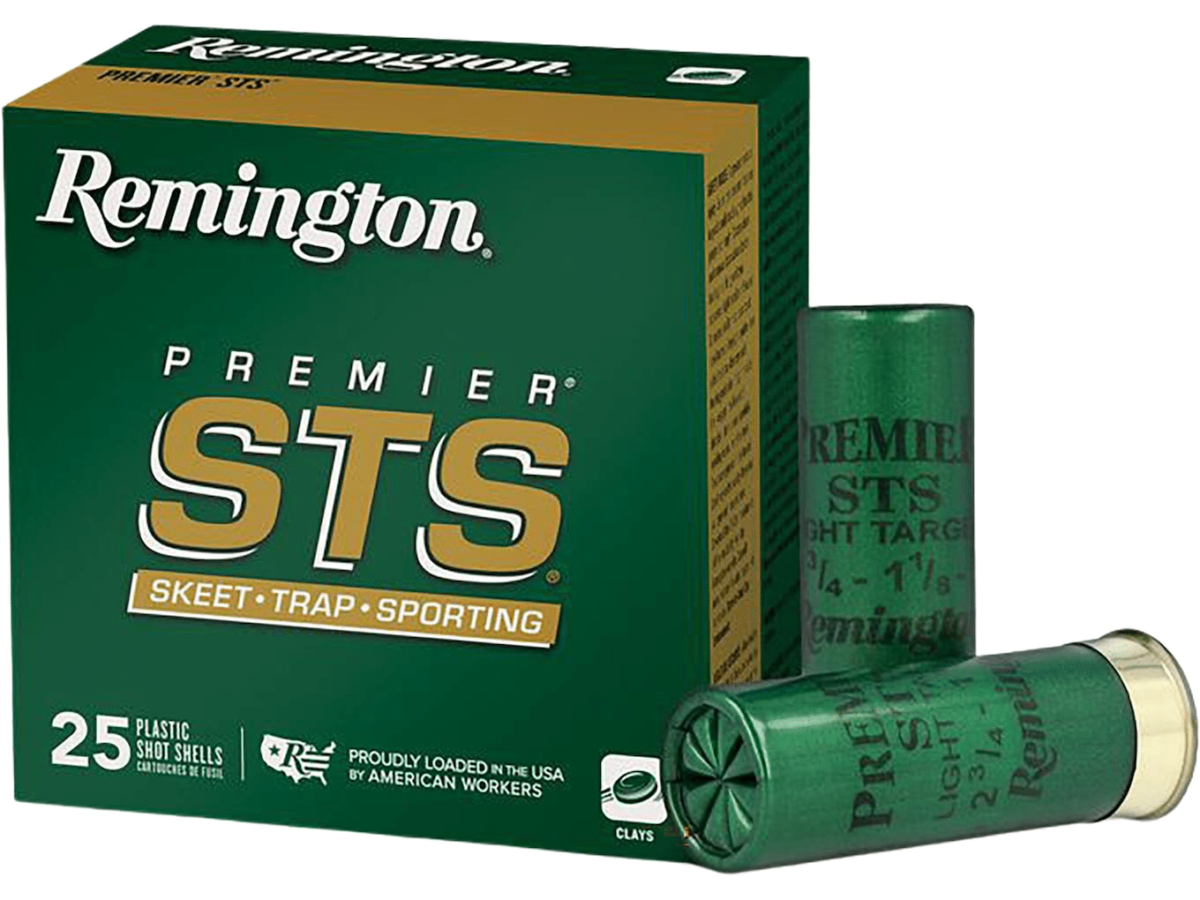 Remington Premier STS Low Recoil Ammunition 12 Gauge 2-3/4"