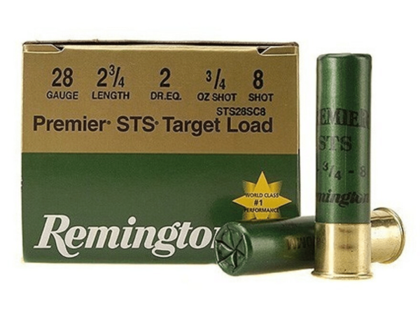 Remington Premier STS Target Ammunition 28 Gauge 2-3/4" 3/4 oz #8 Shot