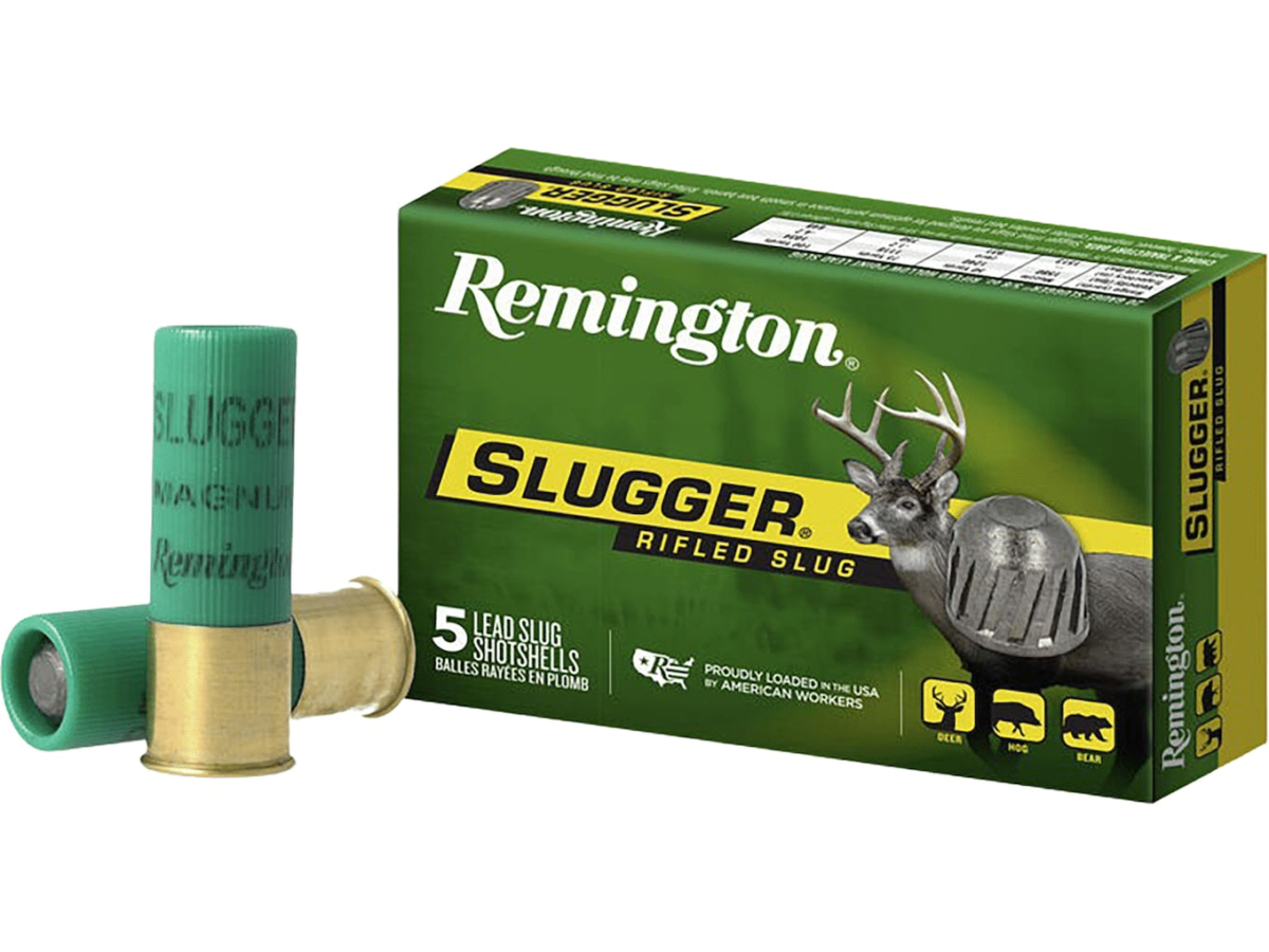 Remington Slugger Ammunition 12 Gauge 2-3/4" 1 oz Rifled Slug