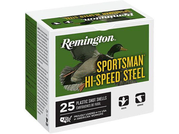 Remington Sportsman Hi-Speed Ammunition 10 Gauge 3-1/2" 1-3/8 oz BB Non-Toxic Steel Shot