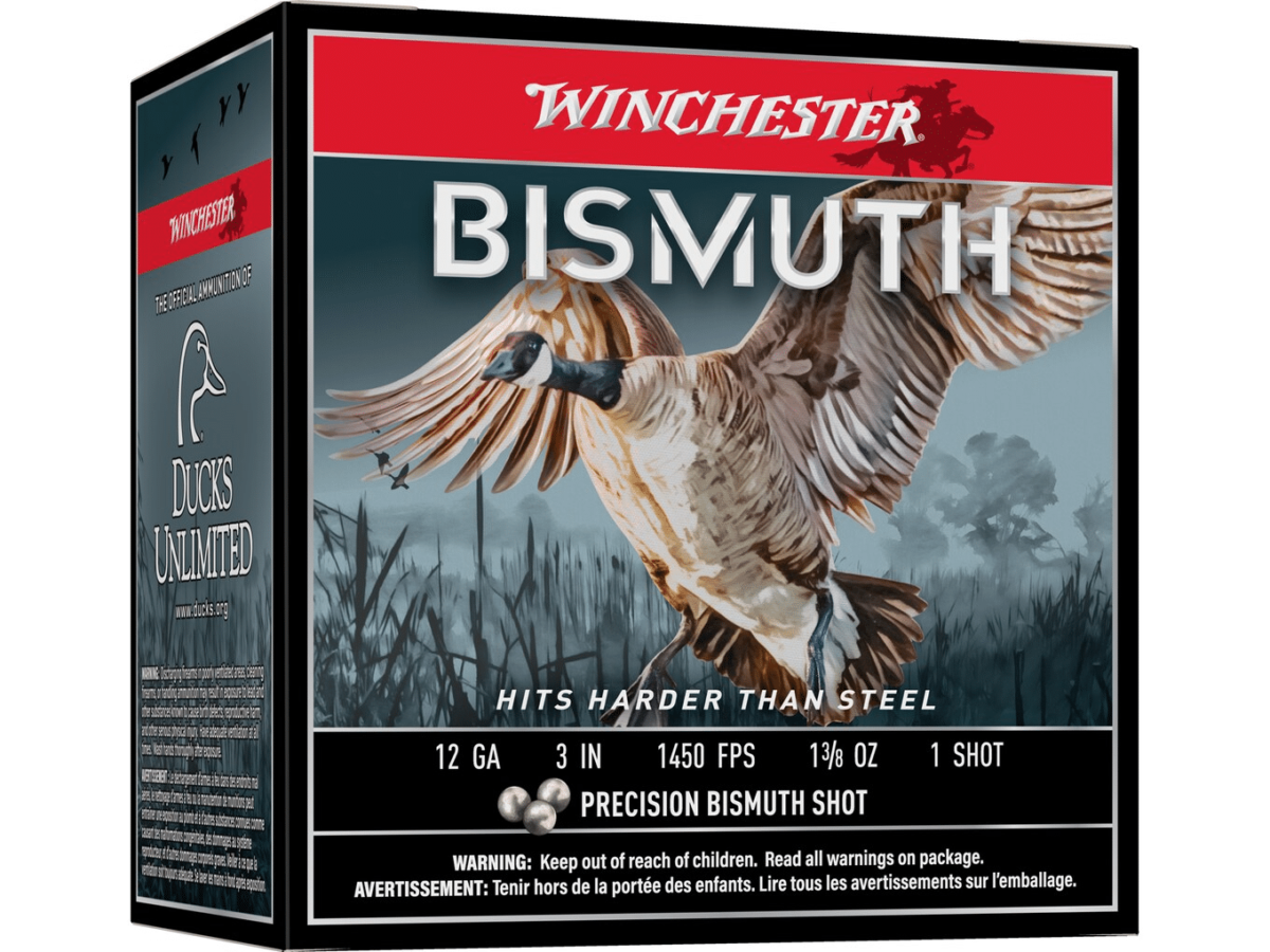 Winchester Bismuth Ammunition 12 Gauge 3" 1-3/8 oz #1 Non-Toxic Shot