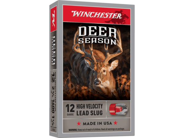 Winchester Deer Season Extreme Slug Ammunition 12 Gauge 2-3/4" 1-1/4 oz Slug