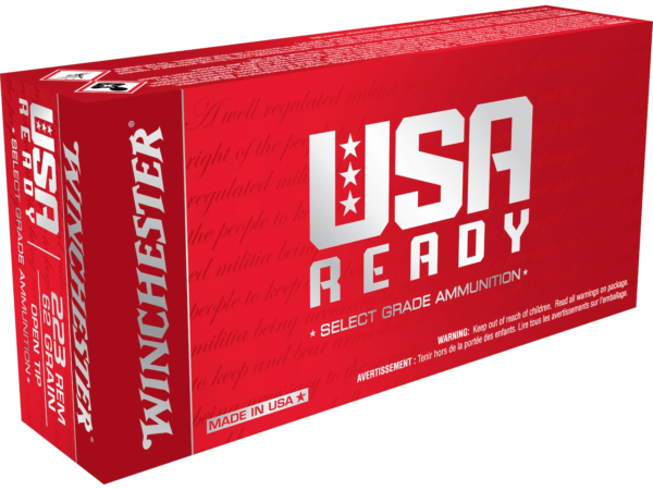 Winchester USA Ready Ammunition 223 Remington 62 Grain Open Tip